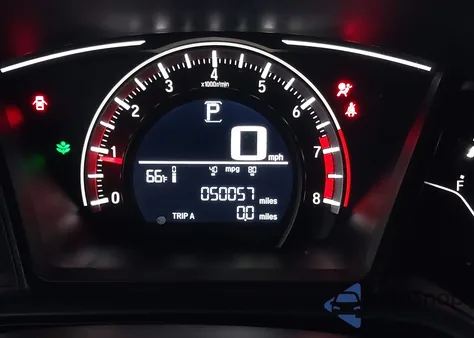 2018 Honda Civic Lx-P z USA, uszkodzony, nr VIN 2HGFC4B06JH309122